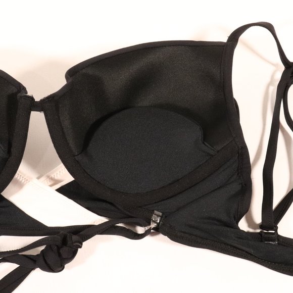 NWT Seafolly Pop Block Wrap Front Booster Swim Top - Picture 9 of 13